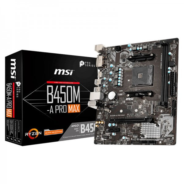 MSI B450M-A PRO MAX MSI B450M-A PRO MAX